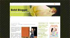 Desktop Screenshot of bebeblogger.com.br